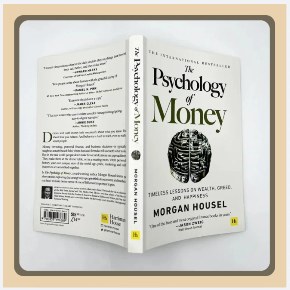 علم النقود - دروس خالدة عن الثروة والجشع والخوذة كتب مالية السعادة للبالغين