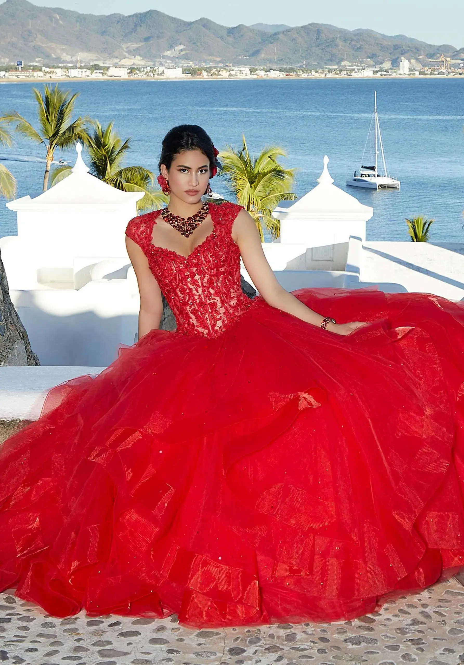 Vestido de princesa com miçangas Luxs feito pelo cliente, vestido vitoriano, vestido de baile, vestido de rainha P-018