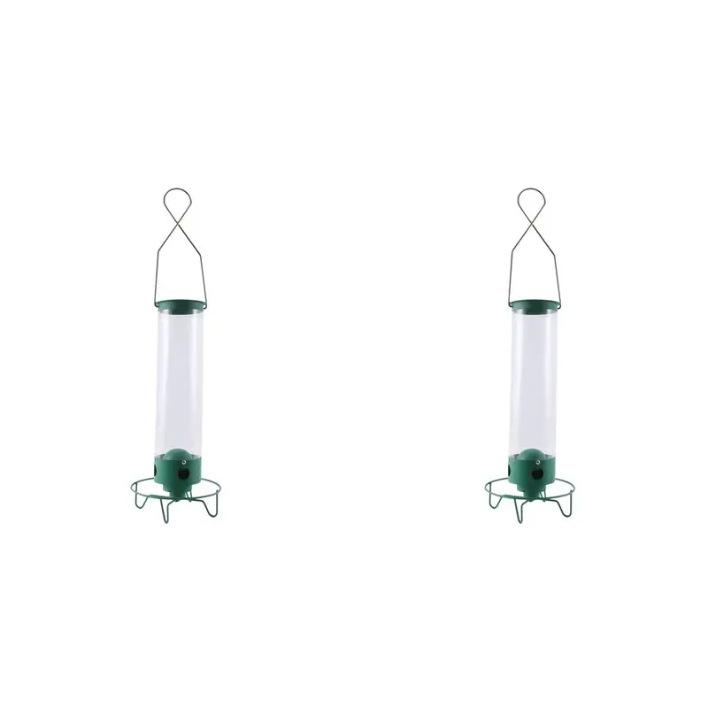 

B84B-2X Droll Yankees Squirrel-Proof Wild Bird Feeder Outdoor Patio Wrought Iron Hanging Bird Feeder A