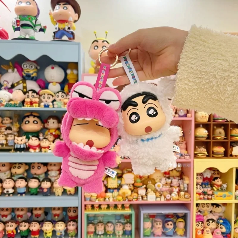 TOPTOY Crayon Shin-Chan Winylowa Figurka Akcji Blind Box Seria Anime Kolekcjonerska Figurka Niespodzianka Model Zabawka Prezent na Imprezę Kostium