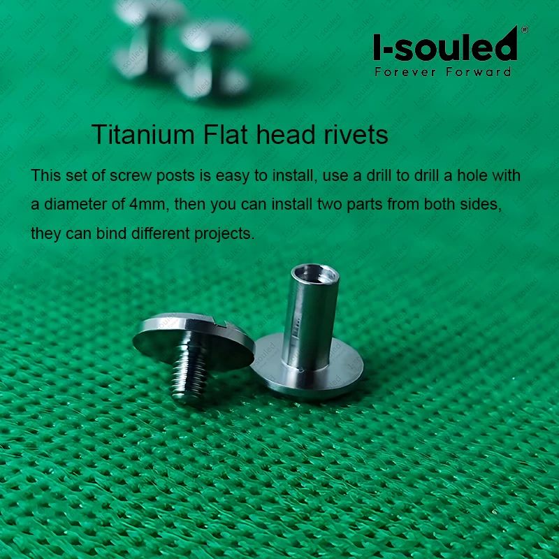 Aircraft Titanium Belt Buckle Screws | Corrosion Proof Fasteners for Bags/Watches/Outdoor