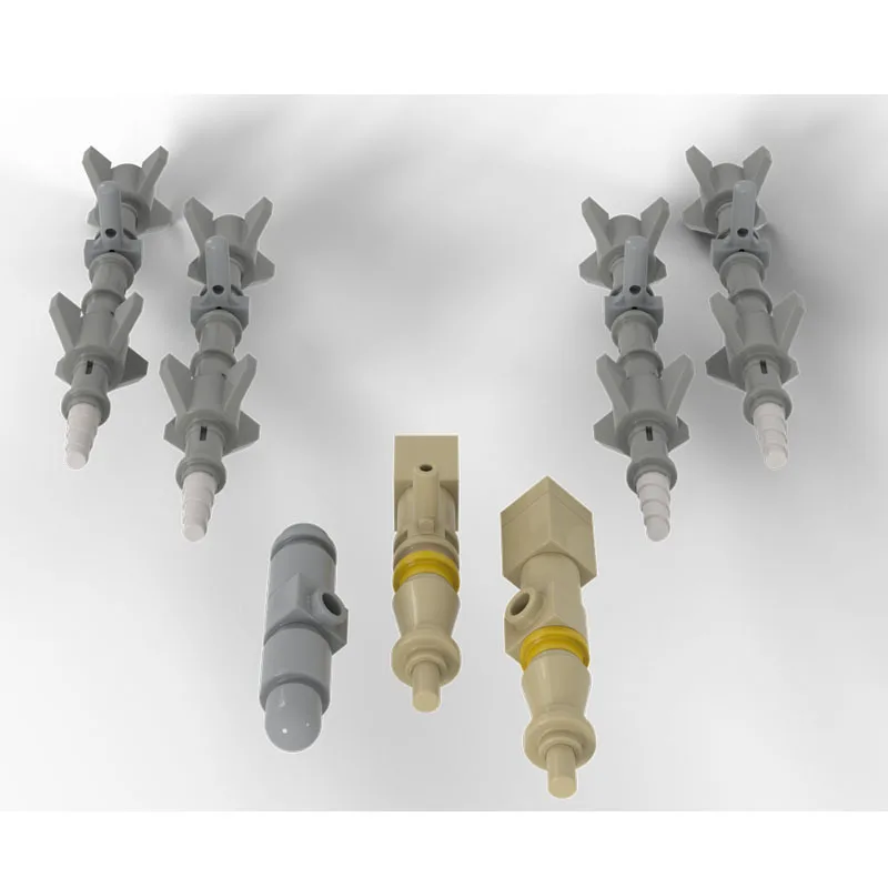 MOC-243140 Fighter Building Block Modello Kfir C.10 Mattoni Set di aerei militari Regali creativi Scienza Giocattoli per adulti 329PCS Warcraft