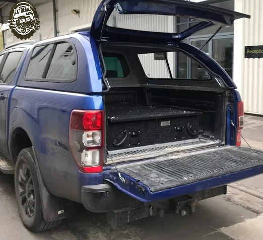 

Aluminium Alloy Pickup Truck Bed Drawer System Sliding Storage Box Magic Box Sild Tray for Mazda BT50