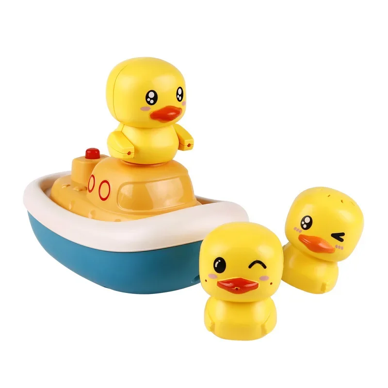 Jouets de bain électriques pour bébé, jouet de bain d'eau de pulvérisation de canard pour enfants, jouets de douche de bébé, boule d'eau, jouets de baignoire HOBaby