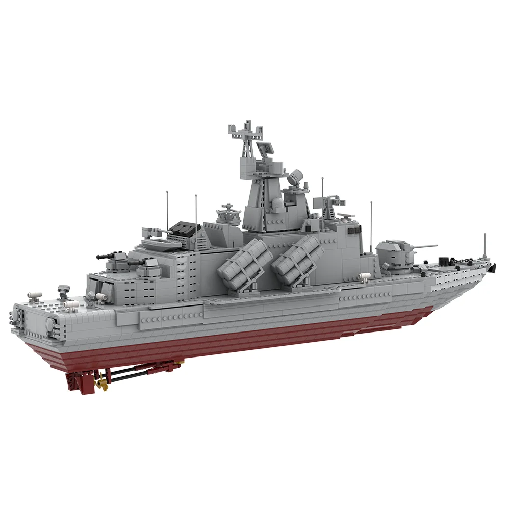 

MOC Molniya-Class Missile Boat Building Blocks Model Navy Military Molniya-Class Missile Boat Bricks Assembly Toys Kids Gifts