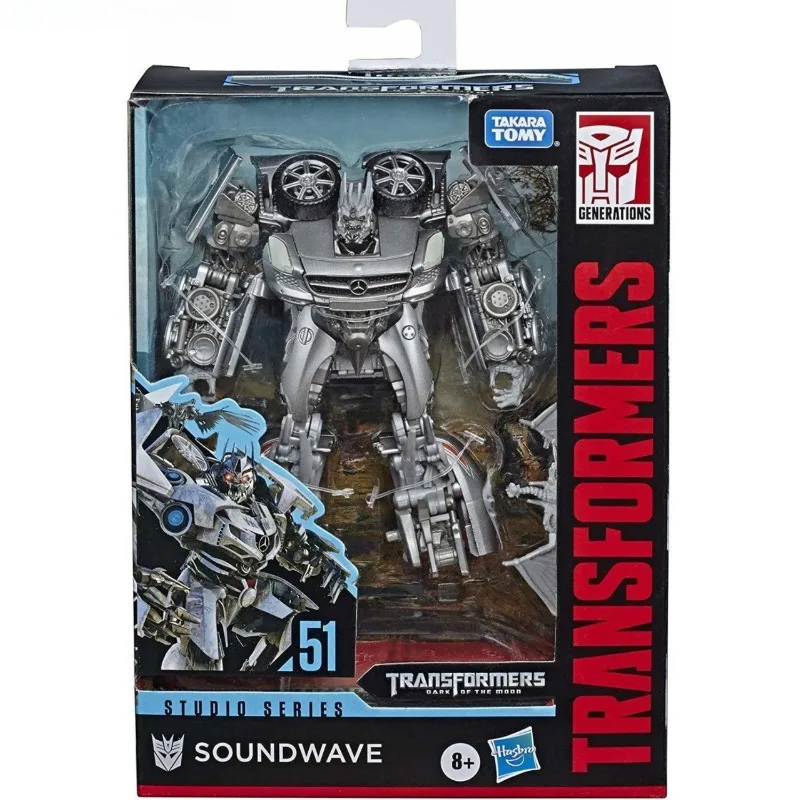 

Transformed toys SS-51 D-class studio series Mobile robot toys Desktop model decoration Boys gift Original box