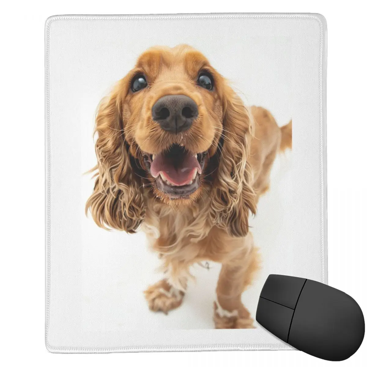Nurturing Your Cocker Spaniel Spirit 7x9 in 22x18 cm Mouse Pad Computer Keyboard Mouse Mat Gamer PC Laptop Desk Mat