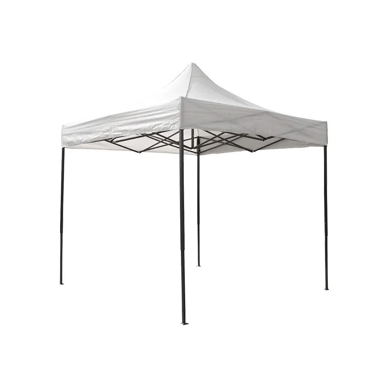 

out-of-home advertising exhibition tent printing stall 3 * 3 meters white awning double-layer portable four-corner canopy wholes