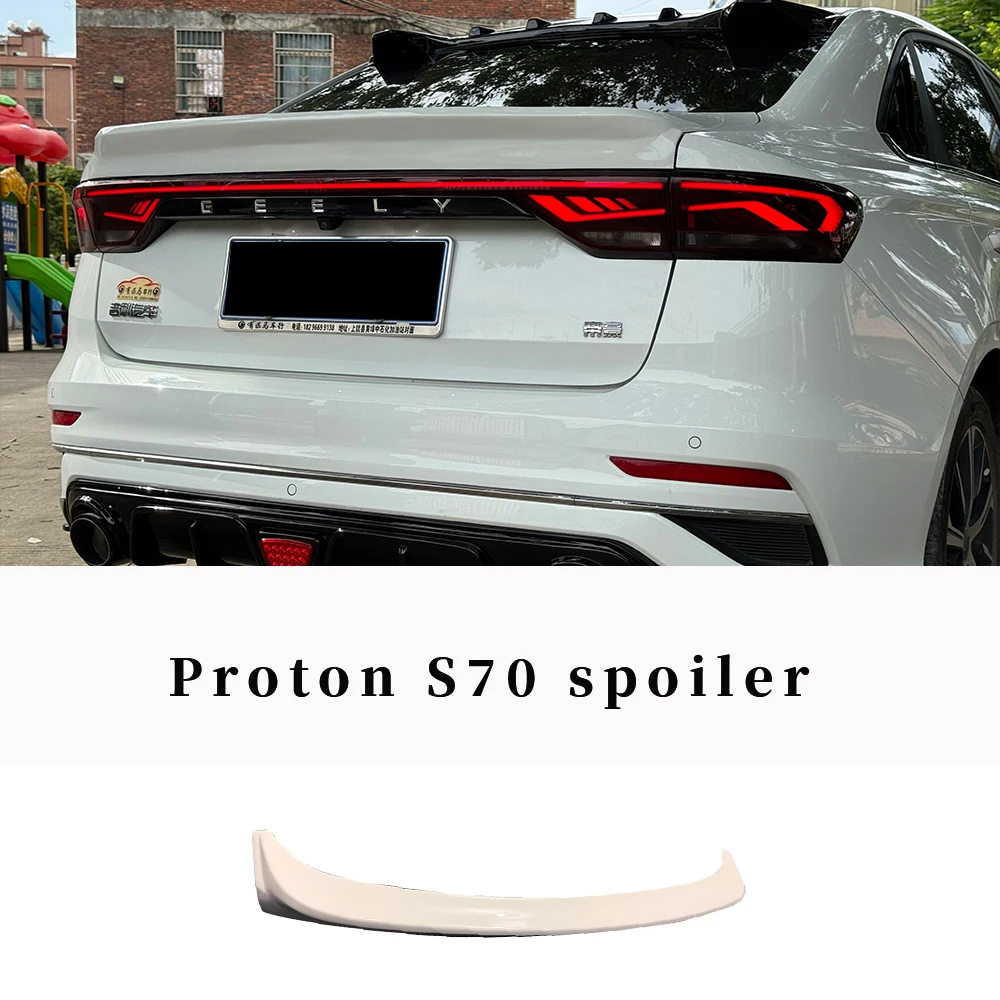 Suitable for 22-24 Geely Fourth Generation Grand Proton S70 Modified Size Surround Exhaust Front Rear Lips spoiler