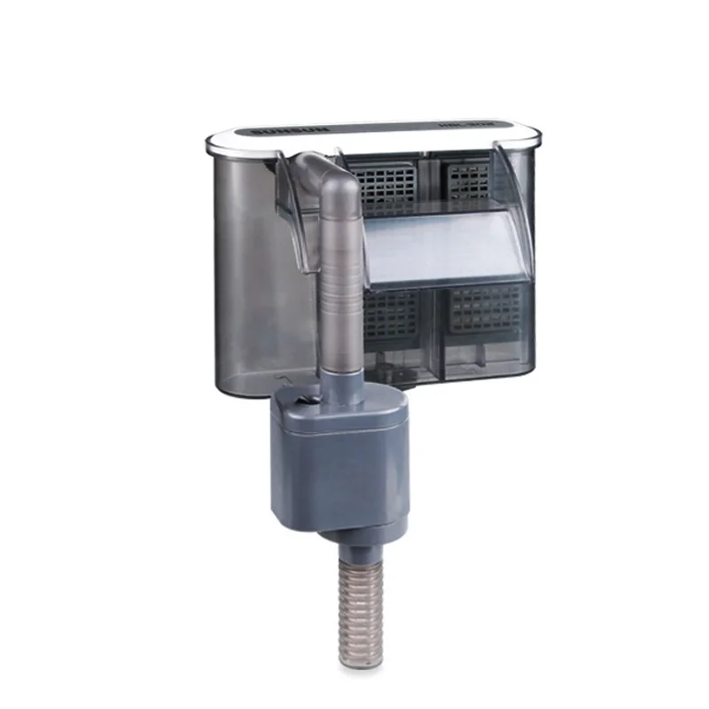 Wall-mounted filter Waterfall filter Three-in-one external fish tank oxygen pump Small turtle tank HBL oxygenation