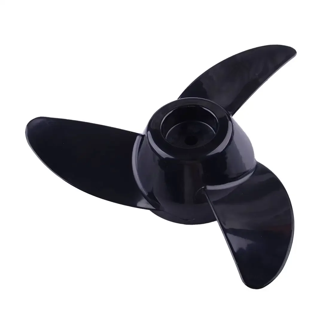 

3 Blades Boat Outboard Propeller Fit for 55lb 62lb 86lb Thrust Electric Trolling Motor Black Plastic
