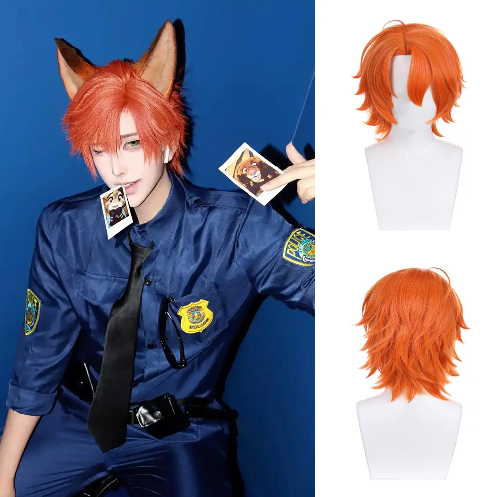 أنيمي زوتوبيا 2: جودي ونيك تأثيري الضفائر الشعر الاصطناعية مناسبة للحزب اليومي لعب الأدوار ارتفاع درجة الحرارة الحرير الباروكات #3