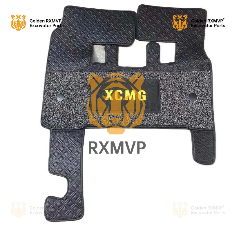 For XCMG XE60 75 80 135 150 210 230 Cabin Supplies Floor Rubber Foot Mats Excavator Accessories