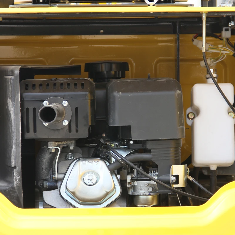 The Commercial Mini Excavator Equipped with 13.5 HP assembly Hydraulics and is Suitable for Farms, Gardens and other Sites