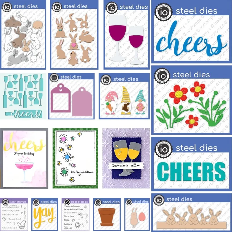 Shaker Tags Stamps And Dies Stencil New Arrival 2026 Scrapbook Diary Decoration Stencil Embossing Template DIY Greeting Card