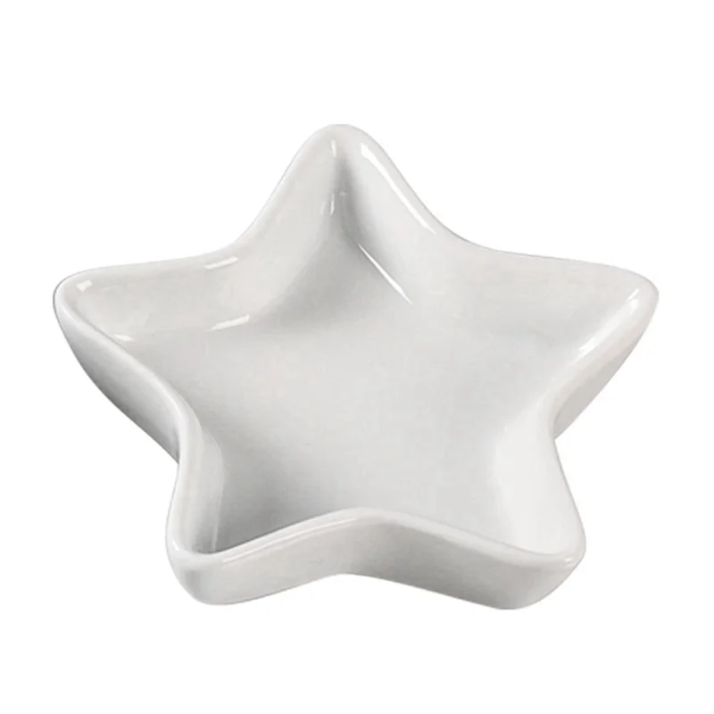 

Best-10PCS Five-Pointed Star Shaped Condiment Dishes Dipping Sauce Dish Soy Sauce Pinch Bowl BBQ-Chip & Serving Bowl Dur