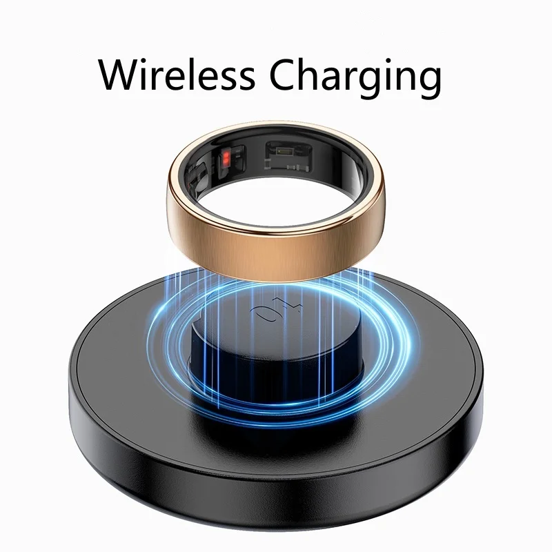 Премиум-беспроводная зарядка, двойной чип PD, монитор сердечного ритма, температуры сна, умное кольцо для пар