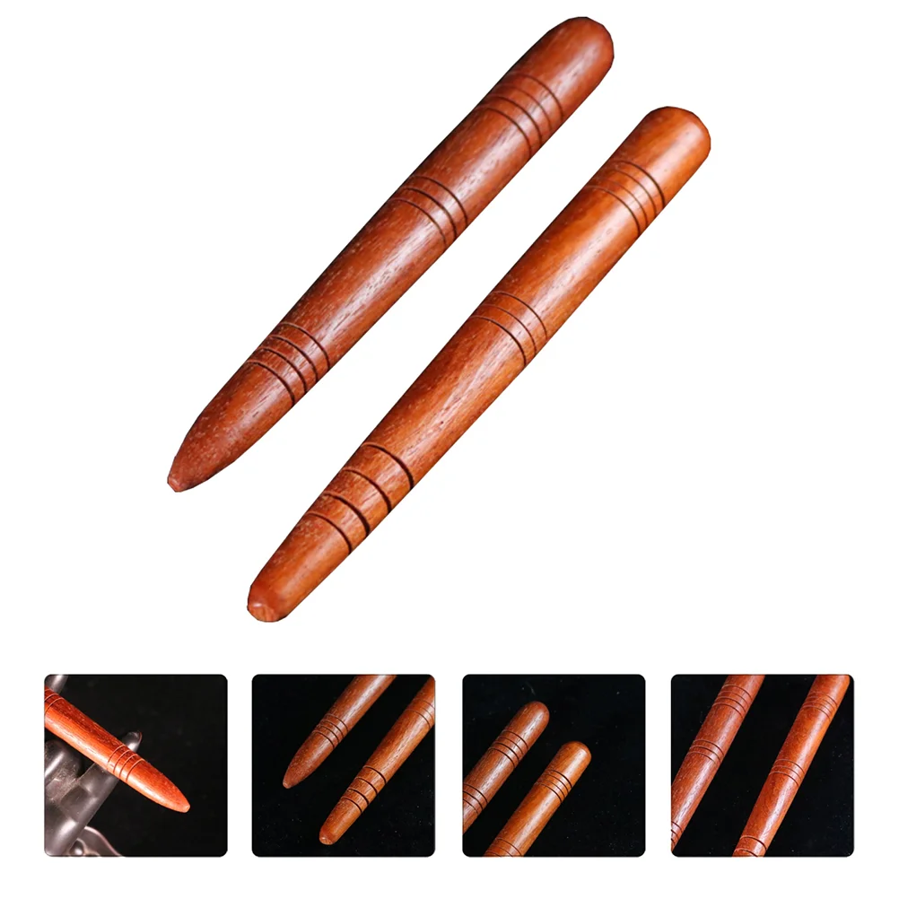 

2 Pcs Face Massager Acupuncture Stick Acupressure Tool Acupoint Pen Hand Manual Self-Massage Bar