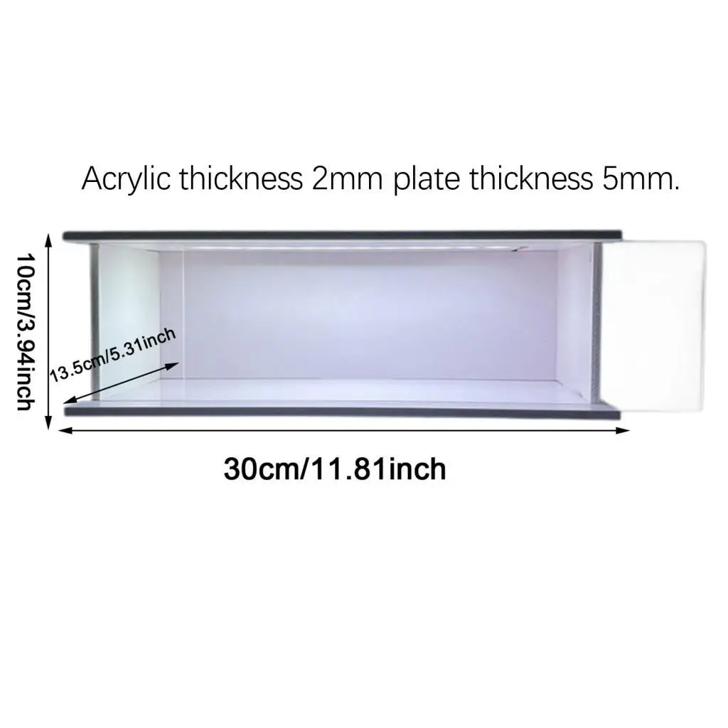 Parking Lot Display Case Acrylic Display Case Display Case for Figures for