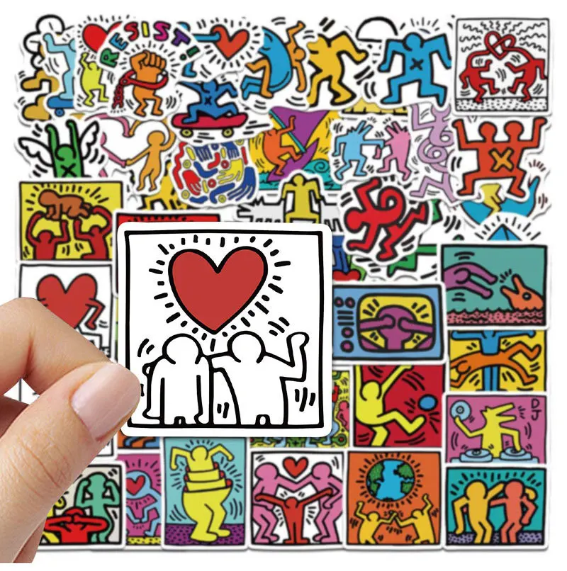 10/30/50PCS Fashion Cartoon Animation Art Sticker Pack Skateboard Guitar Decoration DIY iPad Waterproof Toy Graffiti Wholesale