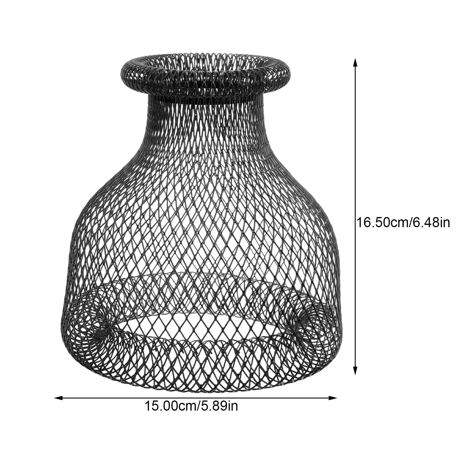 عاكس الضوء المعدني استبدال غطاء مصباح شبكي عتيق لمصباح قلادة الثريا غطاء تركيبة الإضاءة الزخرفية للفندق المنزلي