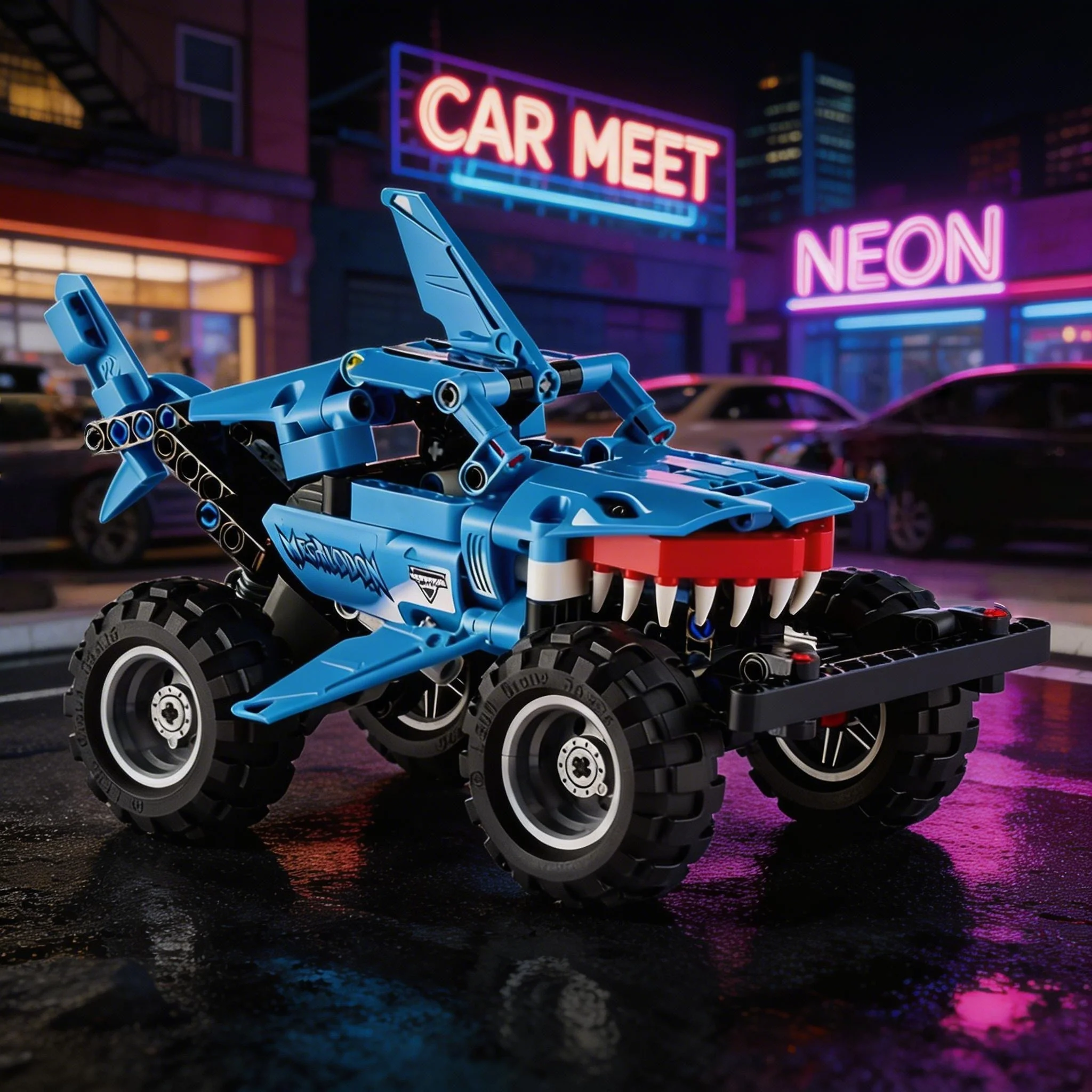 

2026 ground defense building block car 42134 off-road brick DIY model set men and women holiday gifts