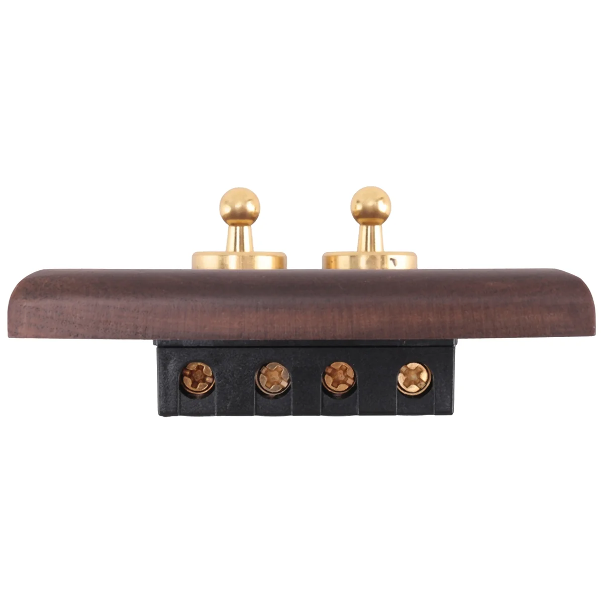 Light Switch Retro American Industrial Style Light Switch Socket, Solid Wood Brass