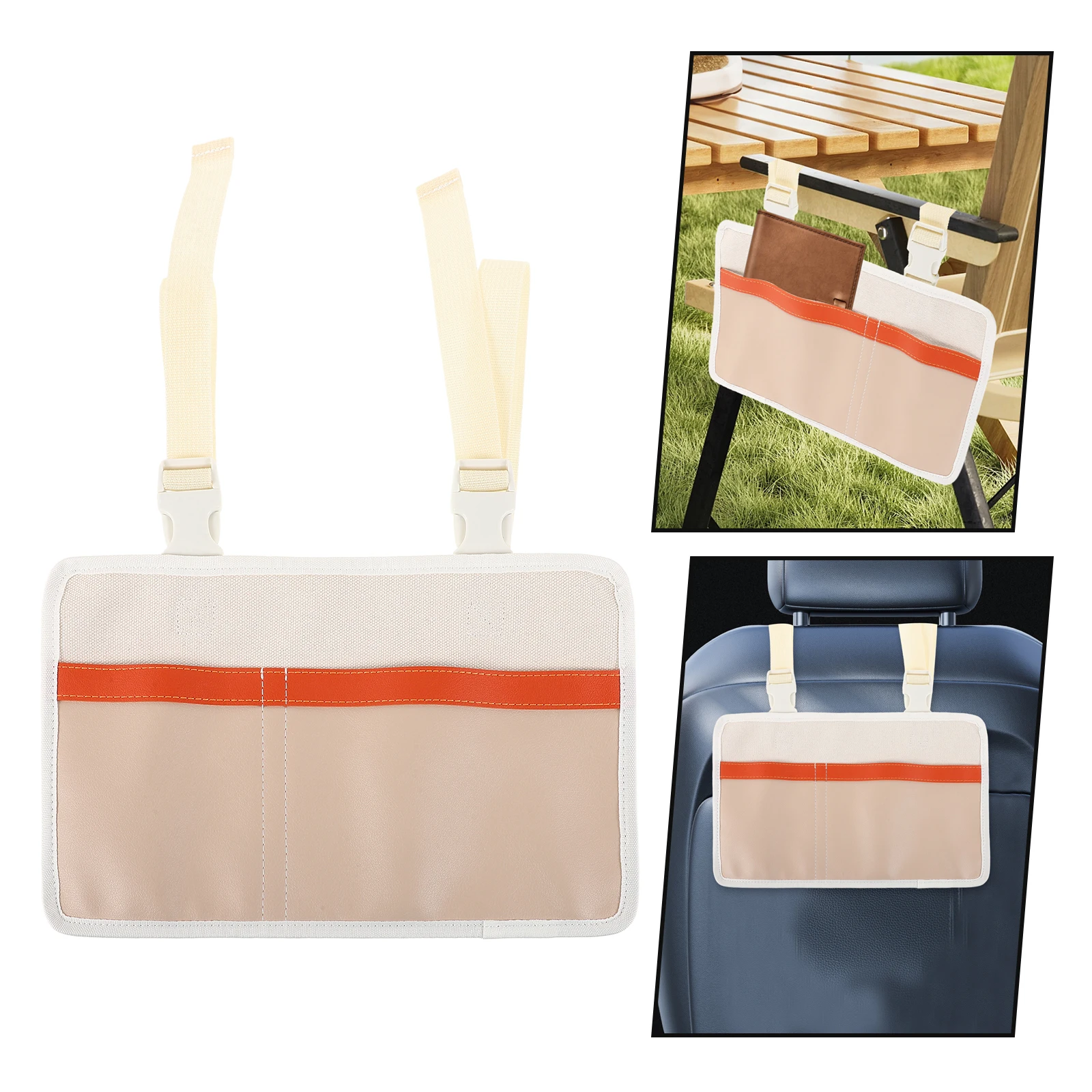 

Car Storage Bag Beach Chairs with Wheels Side Pouch for Wheelchair Baby