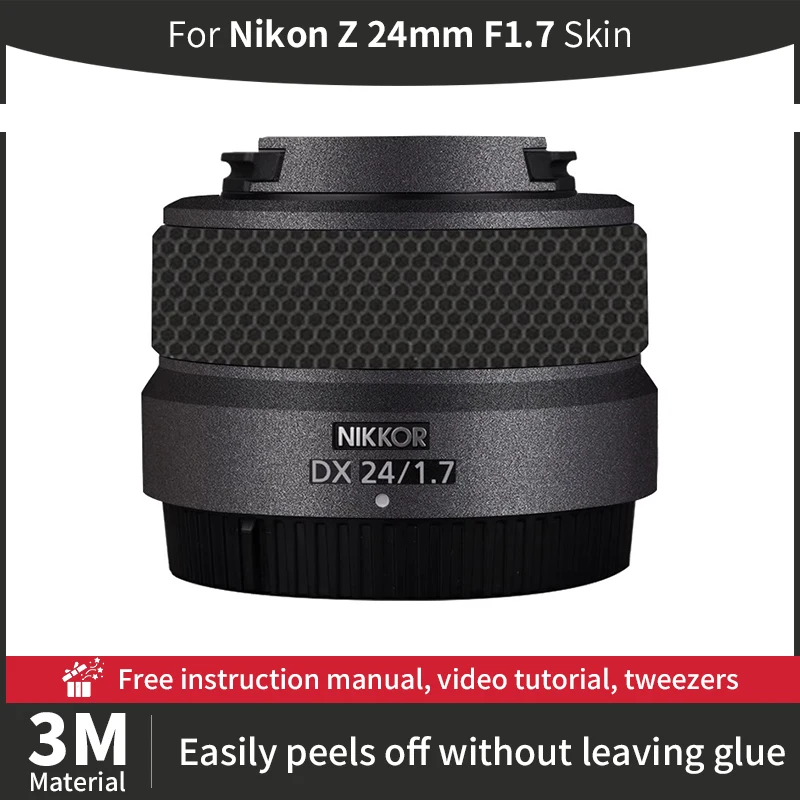 

Для Nikon 24 мм Обложка Nikon Z DX 24 мм F1.7 Обложка для объектива камеры защита от царапин