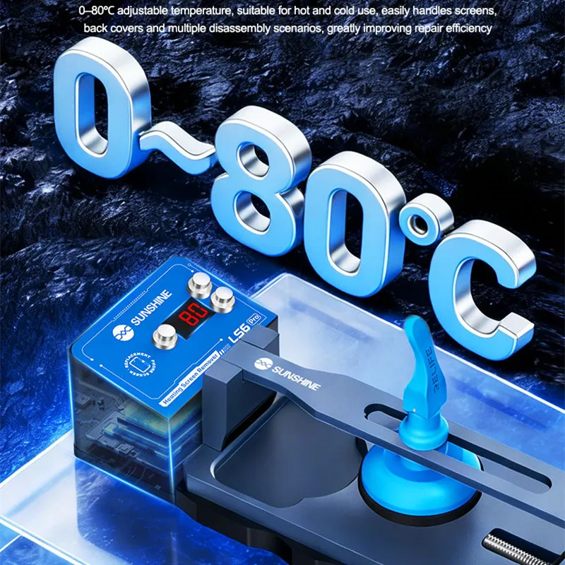SUNSHINE LS6 Pro Universal LCD Screen Heating Repair Separator for All Mobile Phone Screen Opening Disassembly Repair Tools