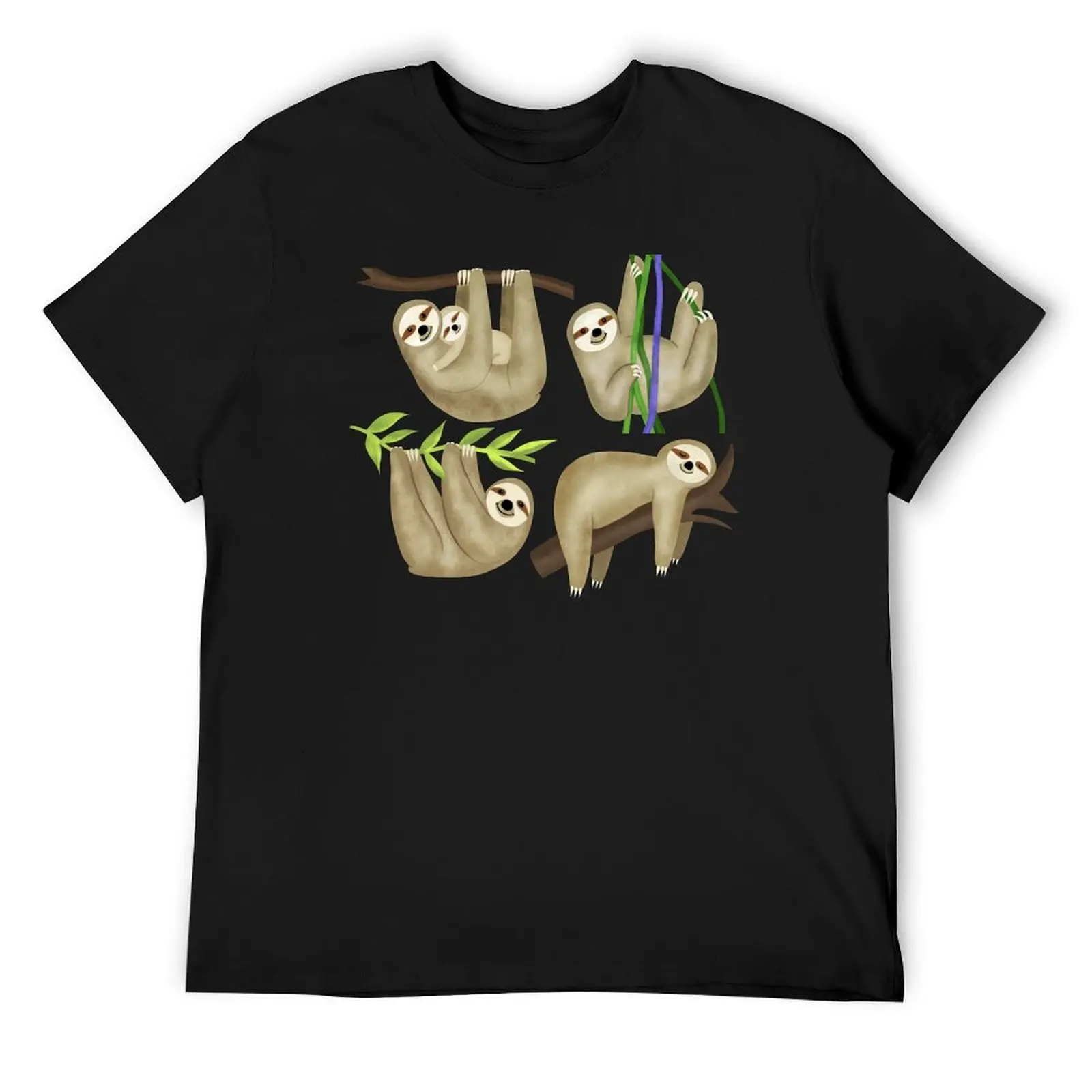 

Slow Much Fun T-Shirt Anime t-shirt customs design your own funny meme t-shirts men clothings