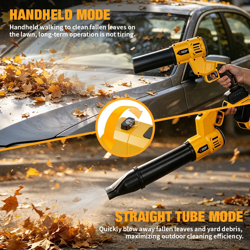 منفاخ أوراق الشجر اللاسلكي بدو - مراجعة Cordless Leaf Blower Brushless 20V وسعره