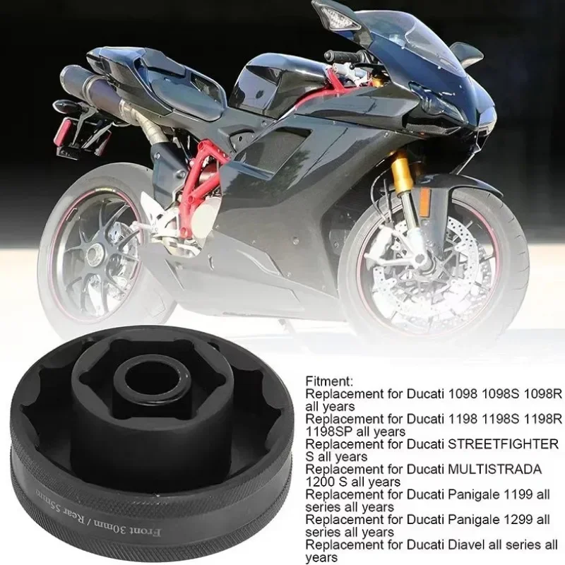 Narzędzie nasadowe do nakrętek kół 55 mm + 30 mm do Ducati 1098 1198 1199 Multistrada Diavel