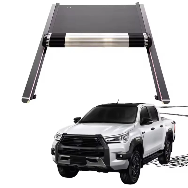 

Dream Garage High Quality Pick Up Hard Type Aluminium Retractable Roll Up Tonneau Cover Lid Truck Bed Covers For Hilux 20