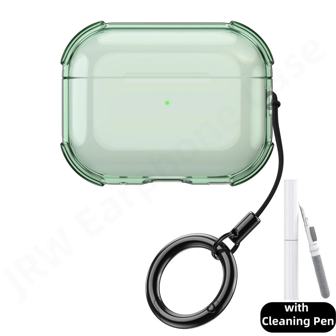 Für AirPods 5/4/Pro 3 Transparente Kopfhörerhülle mit Reinigungsstift Schutzhülle Zubehör für AirPods 5 (2026)/für AirPods 4 – Detail 12