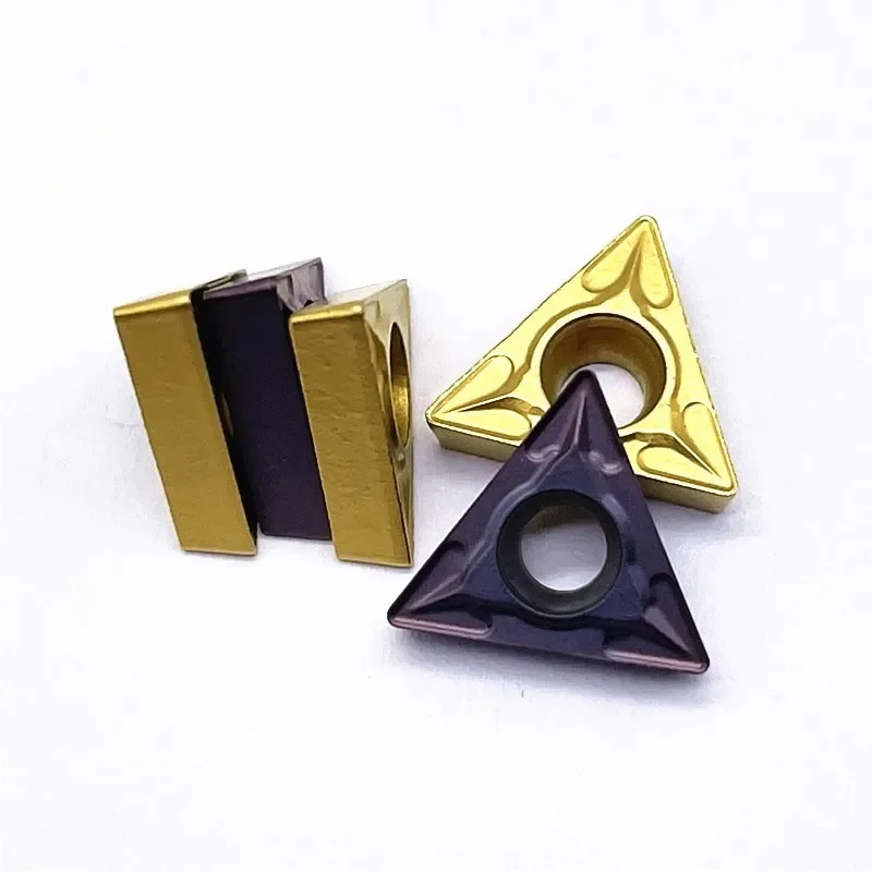 10PCS TCMT110204 VP15TF TCMT110204 UE6020 TCMT110204 US735 Carbide Blade External Turning Tool