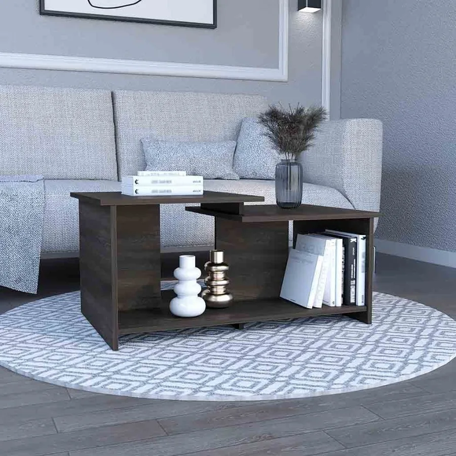 

Wema 3 Coffee Table Lower Open Shelf Espresso