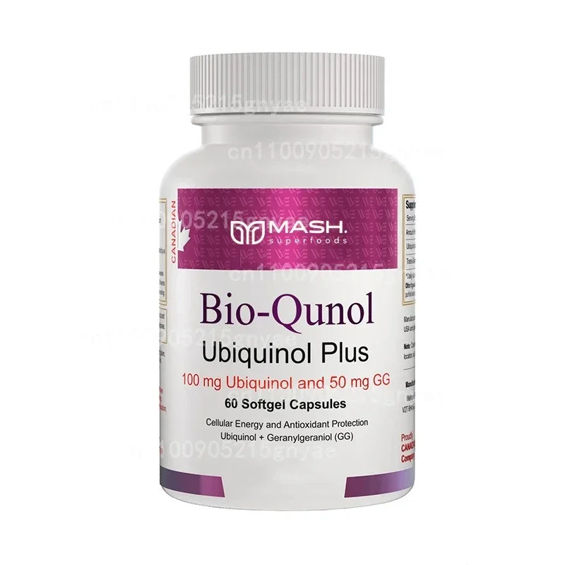 

BioQuinol Ubiquinol 150mg – CoQ10 with Vanillin, Antioxidant – Cell Energy Support, 60 Softgel Capsules