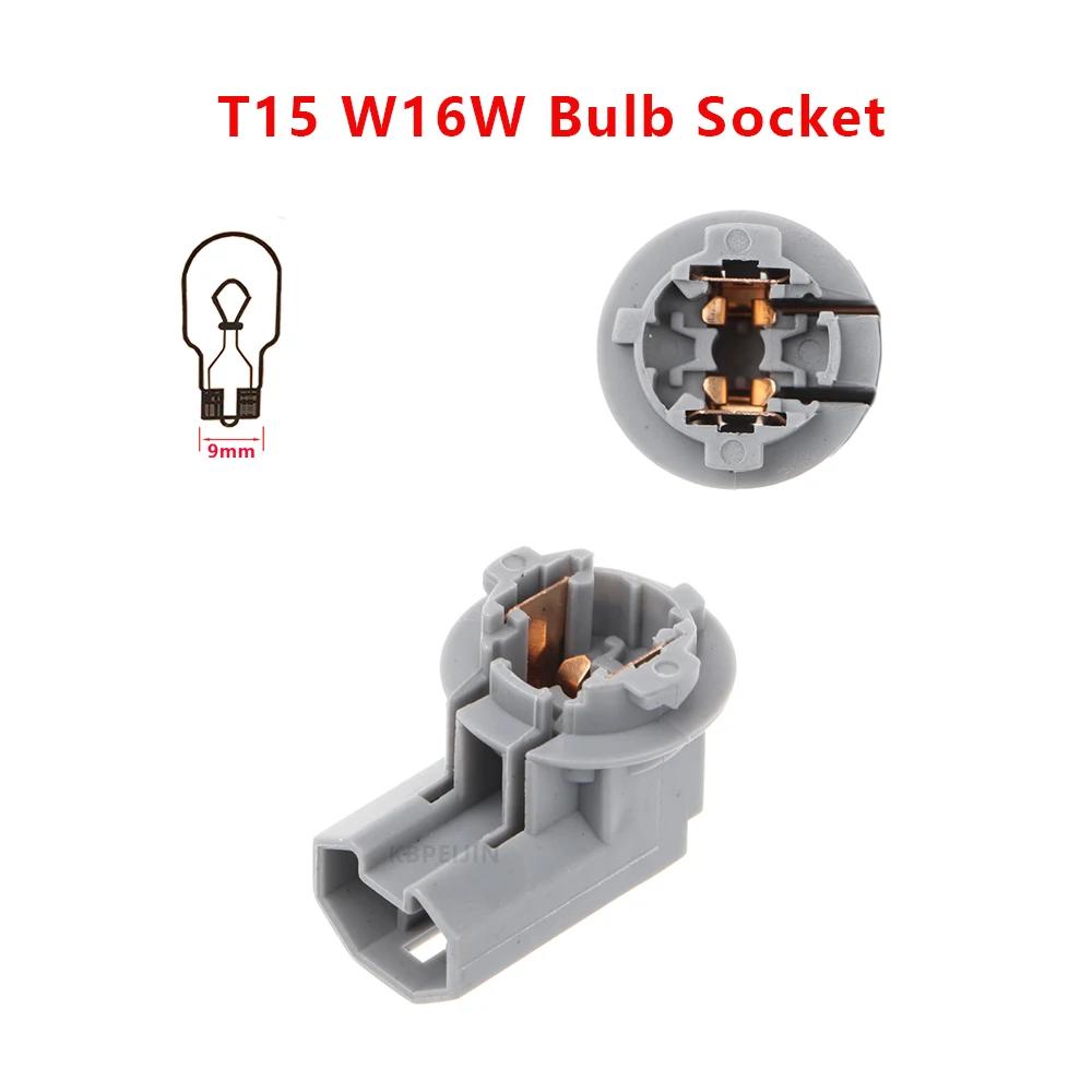 

2 x Car Light Lamp Holder For Toyota Crown Corolla RAV4 T15 W16W Bulb Socket Accessories