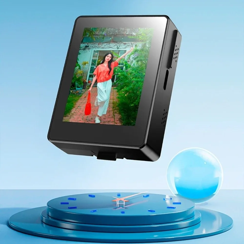 Telefono wireless Selfie Monitor Mini schermo per riprese dal vivo Telecomando Versione per smartphone Stesso schermo Telecamera posteriore per telefono