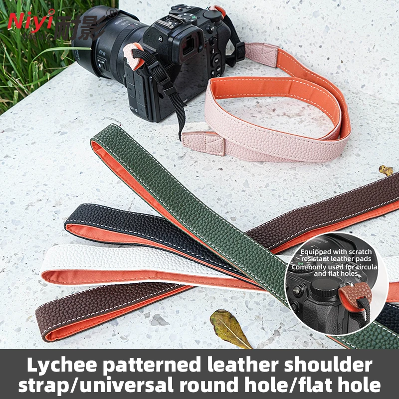 Camera Strap Pu Lea…