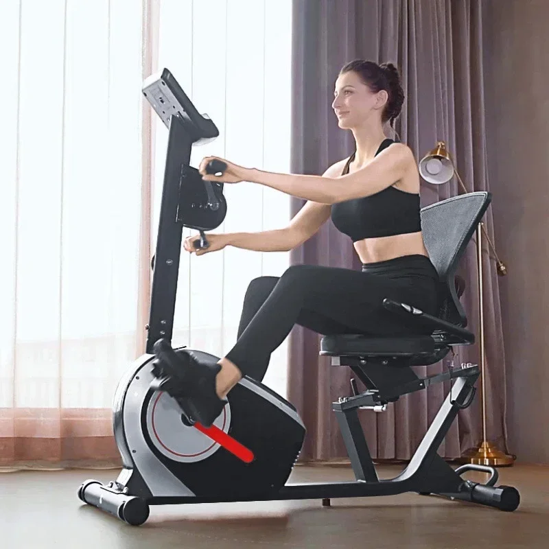 Indoor Exercise Bike Trainer Home Training 14 Gear Magnetic Control Resistance Bicycle Bike Cycling Exercise Trainer Model R8