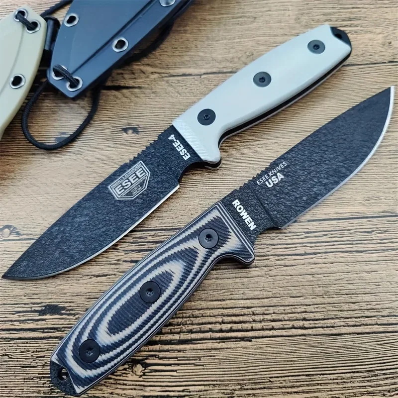

Straight Knife S35VN Stainless Steel Blade G10 Handle Multi-fuctional Portable High Quality Outdoor Tactical Hunting EDC Knives