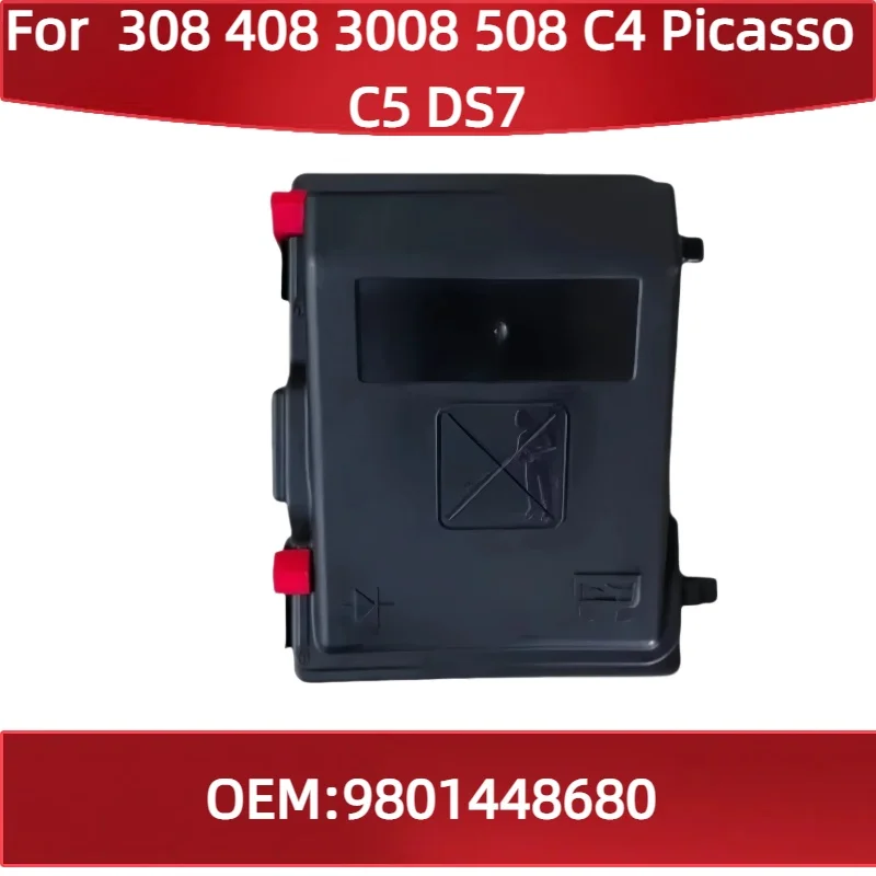 9801448680 For Peugeot 308 408 3008 508 for Citroen C4 Picasso C5 DS7 Cabin Fuse Box Top Cover Upper Cover