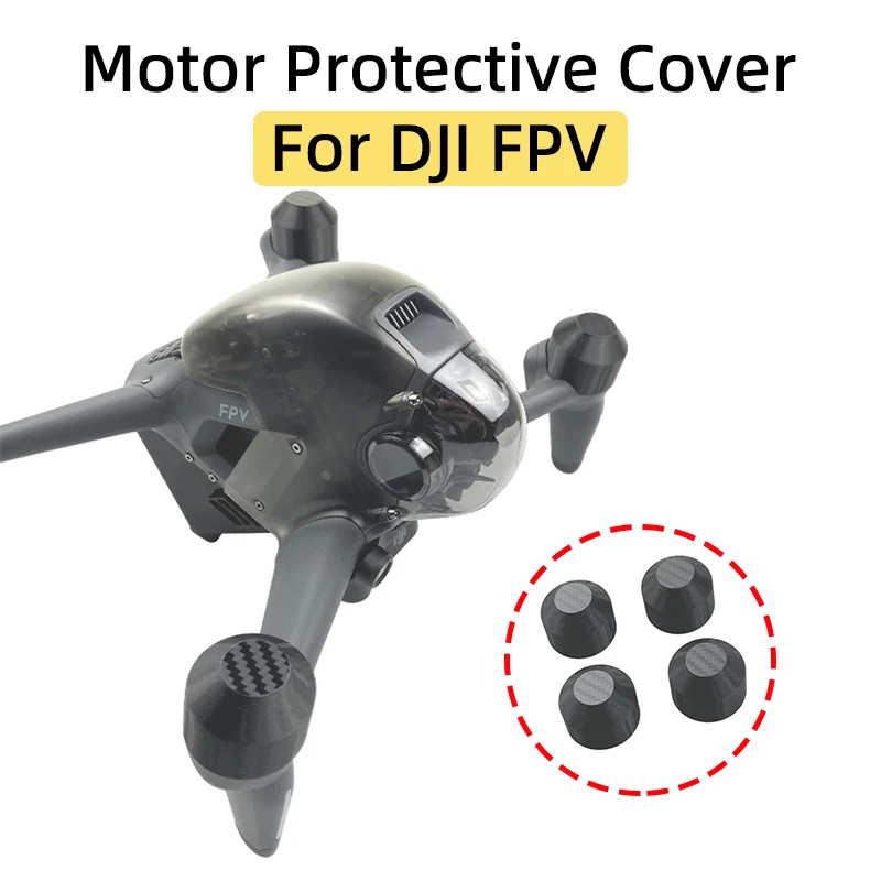 For DJI FPV Drone Motor Cap Dustproof Anti-oxidation Protective Cover Engine Anti-rust Protector Case Safe Flight Accessories