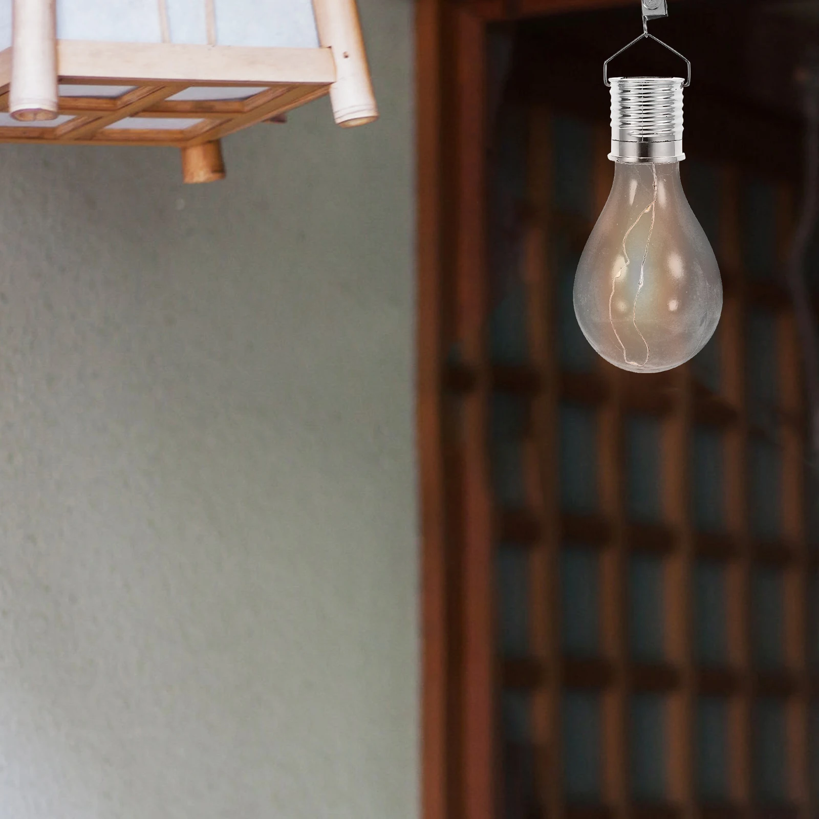 

5pcs Powered Light Bulbs Outdoor Hanging Led Solar Energy Bulb Waterproof Durable Replacement Holiday Lawn Yard Lighting