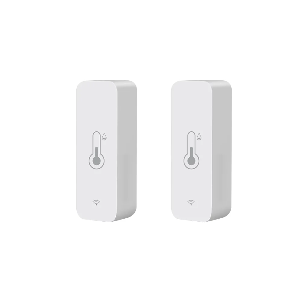 Tuya wifi temperatur feuchtigkeit sensor smart life remote monitor für smart home arbeit mit alexa google assistent
