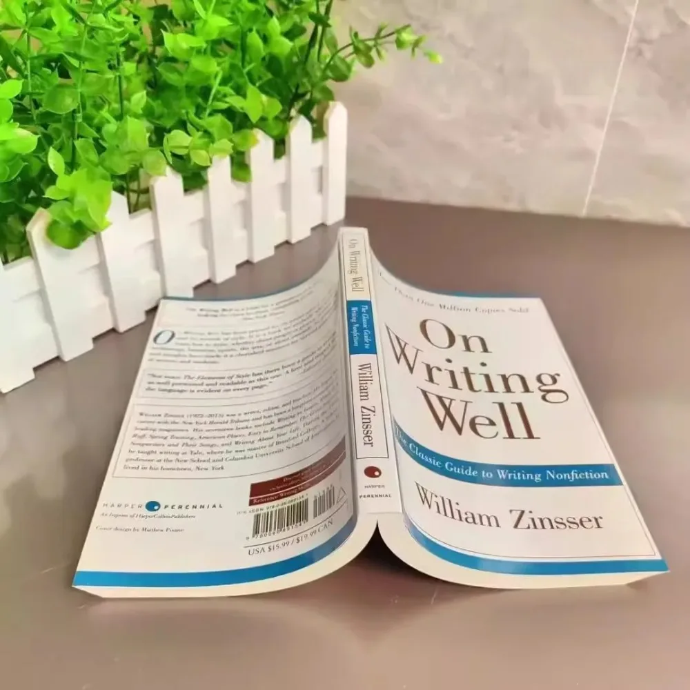 

On Writing Well By William K. Zinsser The Classic Guide To Writinhg Nonfiction Learning English Book Paperback