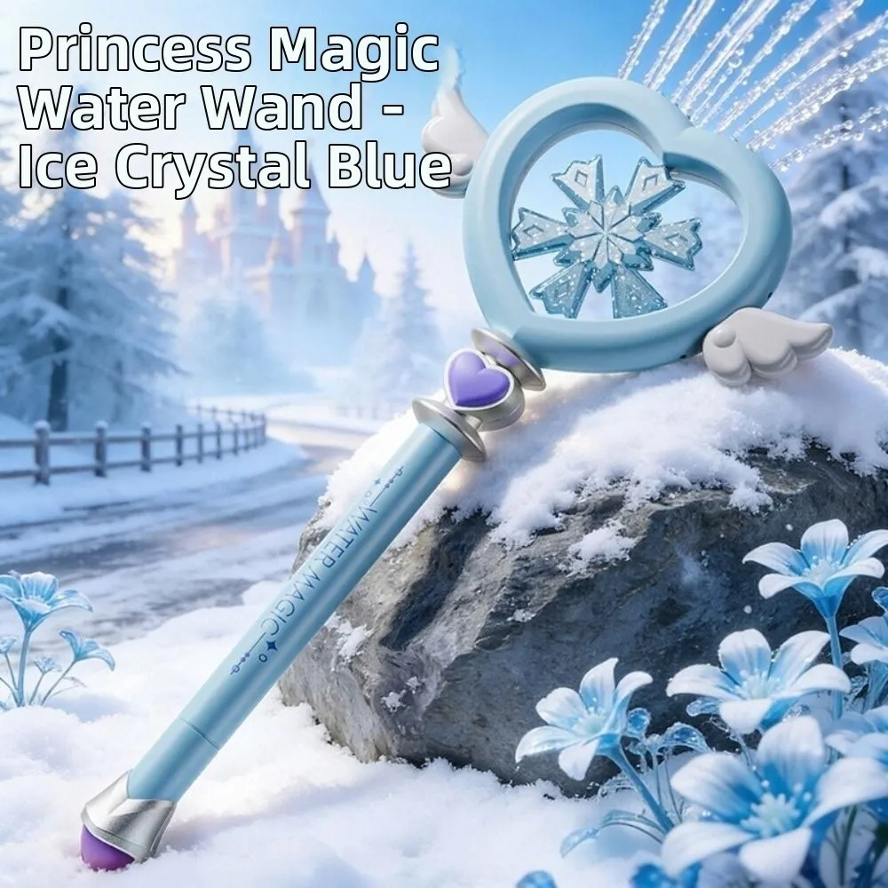 

7-Hole Water Wand Fairy Wands Love Shaped Water Play Stick Star Impossible Splashing Spray Princess Water Spray Toy