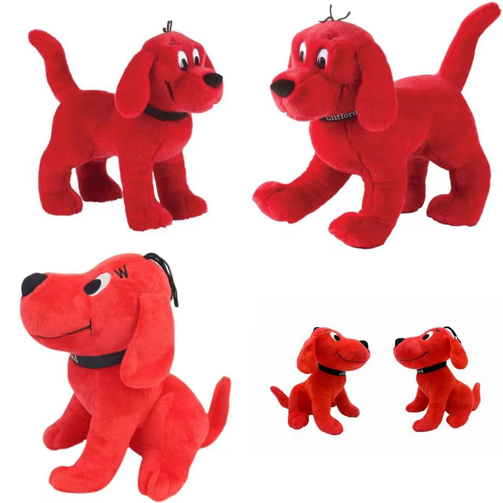 Kawaii 22cm  Clifford The Big Red Dog Plush Doll Cartoon Anime Plush Toy Cute Clifford Soft Stuffed Doll Christmas Toy Gift for